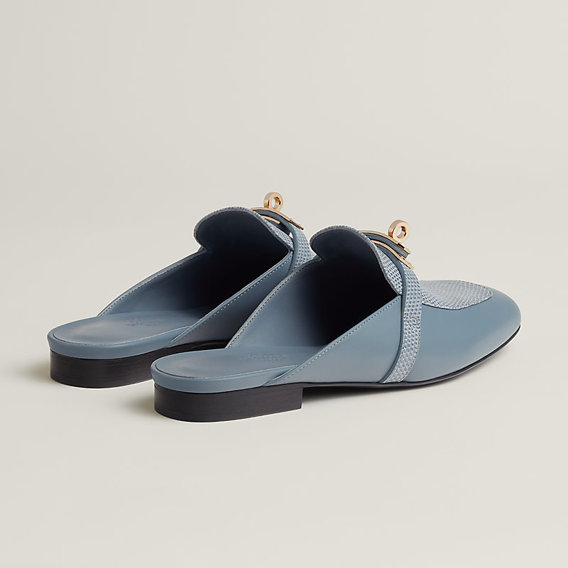 ミュール 《オズ》 - ブルー | Hermès - エルメス-公式サイト